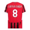 Camisola AC Milan Loftus-Cheek 8 Homen Equipamento 1ª 24/25